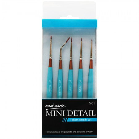 MM Mini Detail Brush Set 5pc BMHS0033