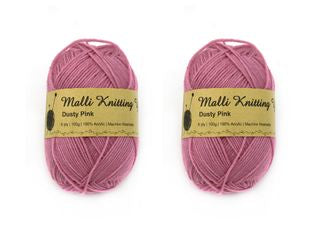 100G DUSTY PINK YARN SEW 123360