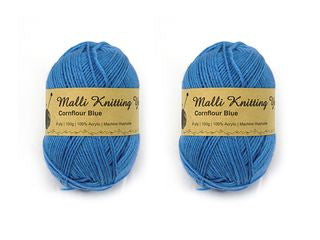 100G CORNFLOUR BLUE YARN SEW 145966