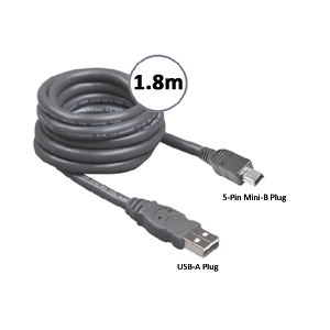 USB A Male – 5-Pin Mini-B CAT-3003
