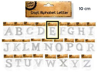 10CM ALPHABET LETTERS- E CRAFT 199815