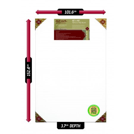 MM Premium Canvas Pine Frame DT 101.6x152.4cm CMMD1015