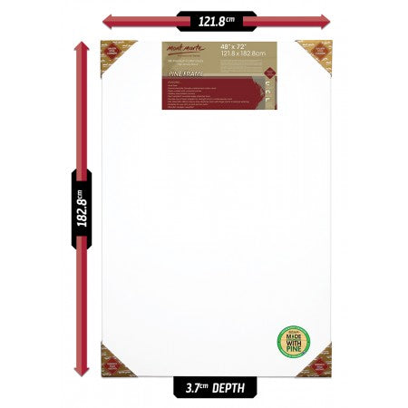 MM Premium Canvas Pine Frame DT 121.8x182.8cm CMMD1218