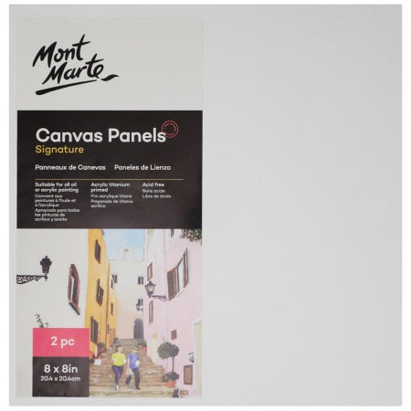 MM Canvas Panels Pack 2 20.4x20.4cm CMPL2020