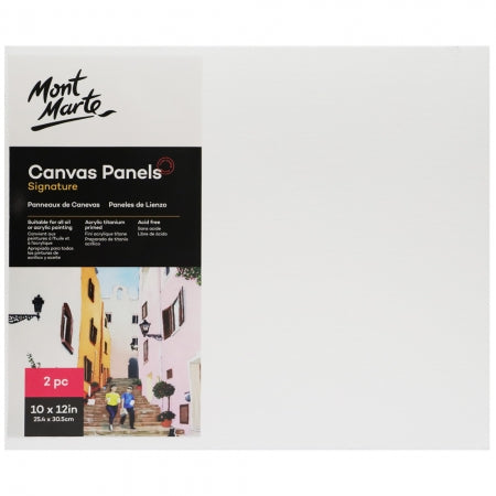 MM Canvas Panels Pack 2 25.4x30.5cm CMPL2530