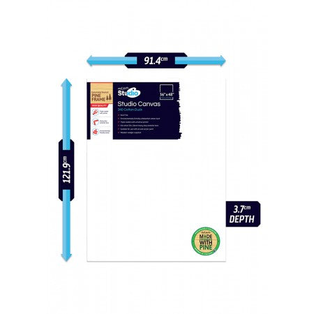 MM Signature Canvas Pine Frame D.T. 91.4x121.9cm CSDT9012