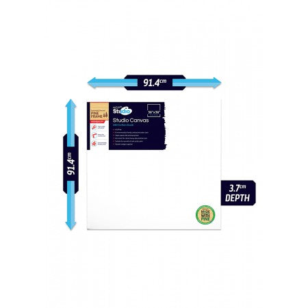 MM Signature Canvas Pine Frame D.T. 91.4x91.4cm CSDT9090