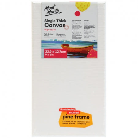 MM Signature Canvas Pine Frame S.T. 22.9x12.7cm csst2313