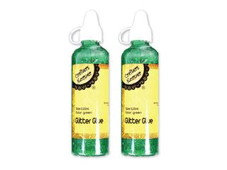 120ML CRAFT GLITTER GLUE - GRN CRAFT 236398