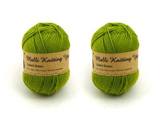 100G LIZARD GREEN YARN SEW 178469