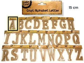 15CM ALPHABET LETTERS- A CRAFT 199518
