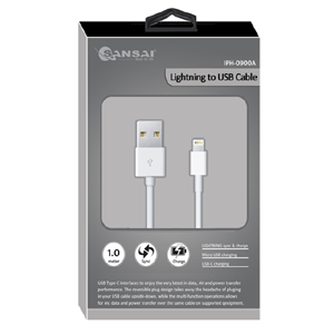 Lightning USB Cable – 1M IPH-0900A
