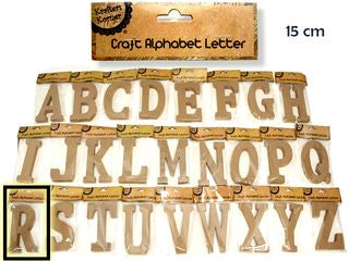 15CM ALPHABET LETTERS- Q CRAFT 199679