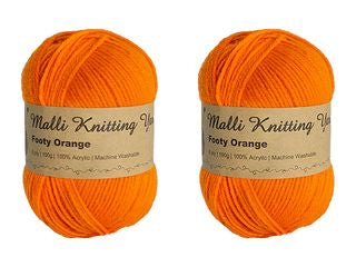 100G FOOTY ORANGE YARN SEW 262779