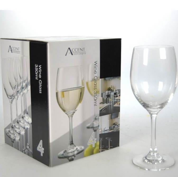 WINE GLASS SET 4 350ml. GLA2896