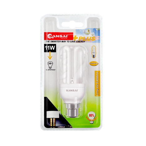 11W Daylight Energy Saving Globe GL-3U/11W-B22