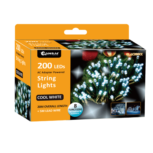 LED STRING PARTY LIGHTS GL-LC200CC
