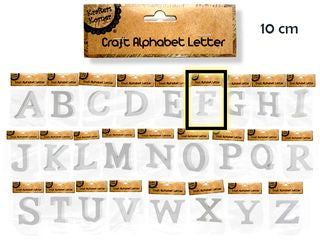 10CM ALPHABET LETTERS- F Stock Code: CRAFT 199822