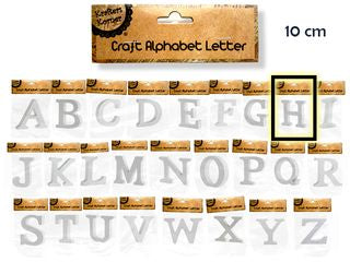 10CM ALPHABET LETTERS- H CRAFT 199846