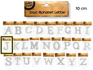 10CM ALPHABET LETTERS- J CRAFT 199860