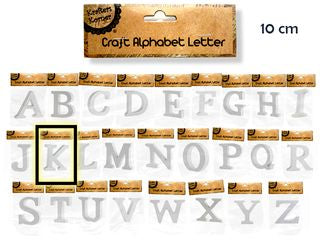 10CM ALPHABET LETTERS- K CRAFT 199877