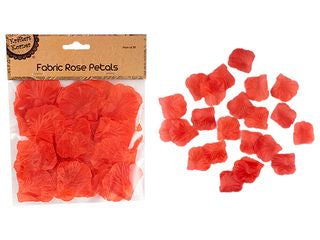 FABRIC ROSE RED PETALS/50 CRAFT 260379
