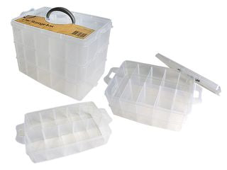 STORAGE LGE 3 TIER SNAP BOX CRAFT 261055
