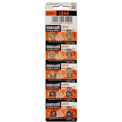 Watch Battery LR44/M