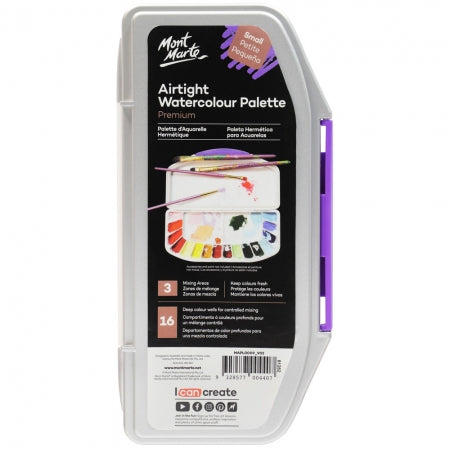 MM Air Tight Watercolour Palette 16 Well MAPL0009