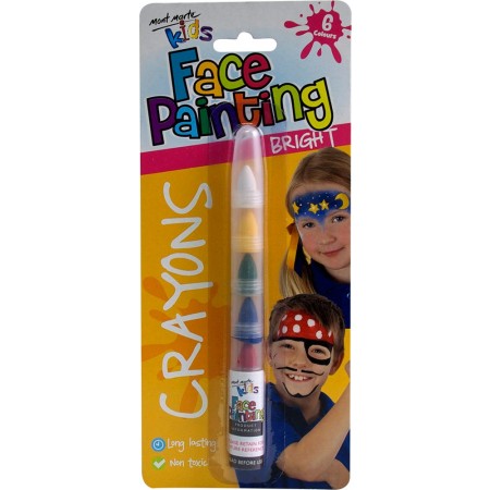 MM Kids Face Painting Nail Crayons - Bright