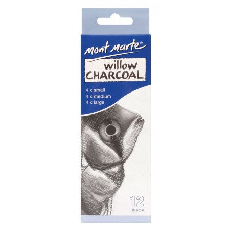 MM Willow Charcoal Pkt 12 MCG0057