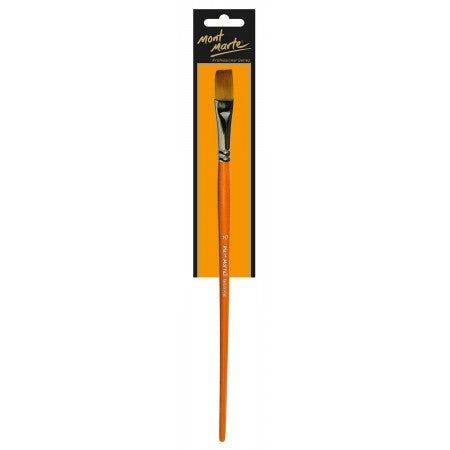 MM Artist Brush Taklon Flat Long 10 MCG0105