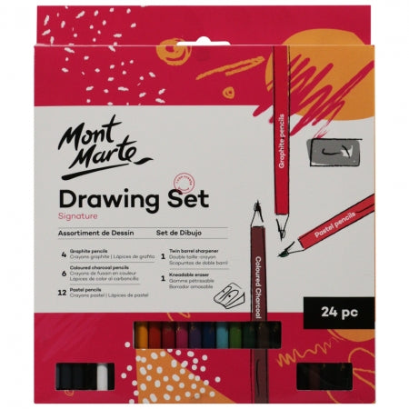 MM Drawing Set 24pc MMGS0020