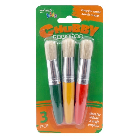 MM Kids Chubby Brushes 3pc MMKC0045