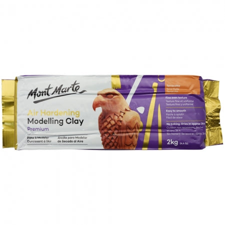 MM Air Hardening Modelling Clay - Terracotta 2kg MMSP0008