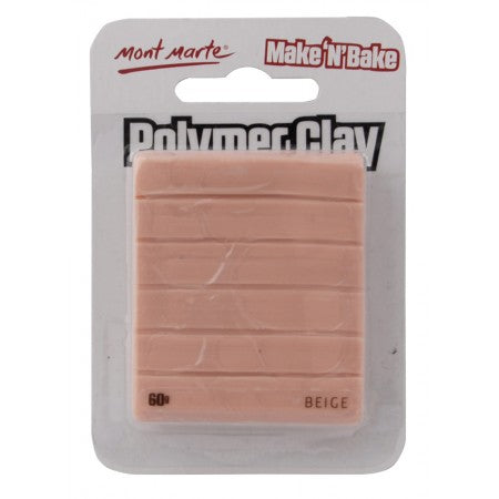 MM Make n Bake Polymer Clay 60g - Beige.MMSP6055