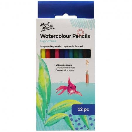 MM Watercolour Pencils 12pc MPN0031