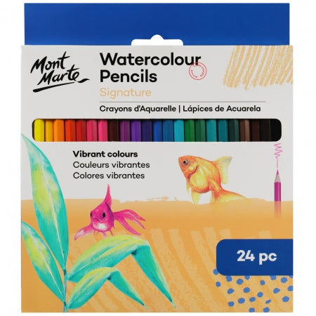 MM Watercolour Pencils 24pc MPN0032