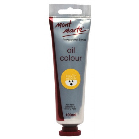 MM Oil Paint 100mls - Yellow Medium