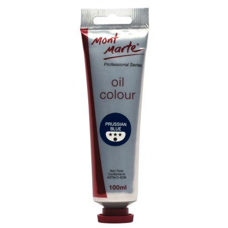 MM Oil Paint 100mls - Prussian Blue. MPO0018