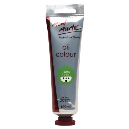 MM Oil Paint 100mls - Green Light. MPO0020
