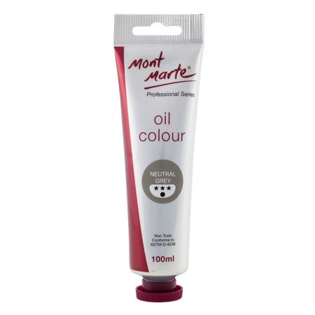 MM Oil Paint 100mls - Neutral Grey. MPO0046