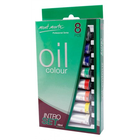 MM Oil Paint Intro Set 8pc x 18ml
