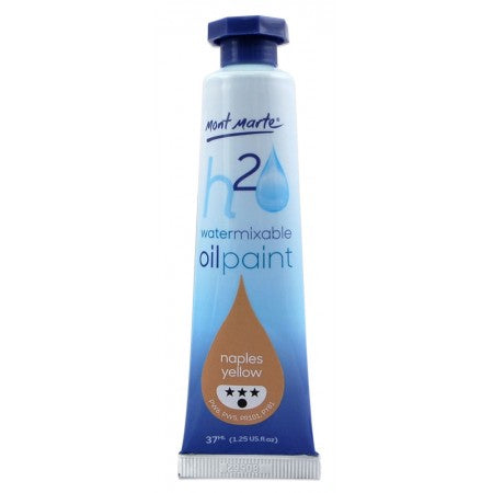 MM Water Mixable Oil Paint 37ml - Naples Yellow.MPOW0006
