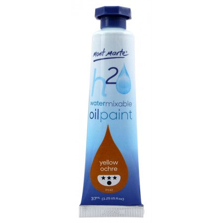 MM Water Mixable Oil Paint 37ml - Yellow Ochre.MPOW0007