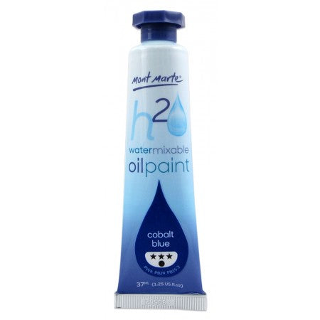 MM Water Mixable Oil Paint 37ml - Cobalt Blue.MPOW0023