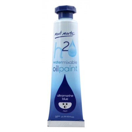 MM Water Mixable Oil Paint 37ml - Ultra Blue.MPOW0020