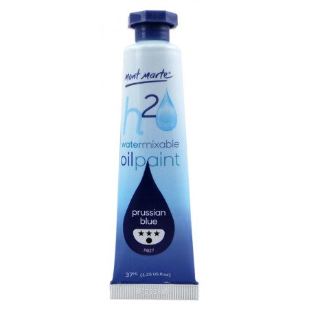 MM Water Mixable Oil Paint 37ml - Prussian Blue.MPOW0025
