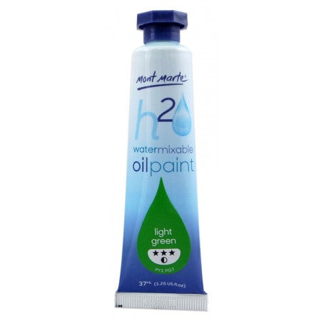 MM Water Mixable Oil Paint 37ml - Light Green.MPOW0028