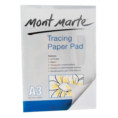 MM Tracing Paper Pad 60gsm 40 sheet A3 MSB0016